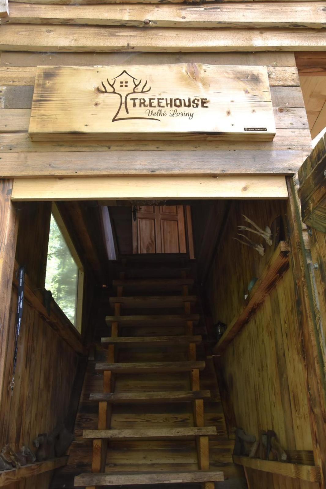 Treehouse Velké Losiny Exterior photo